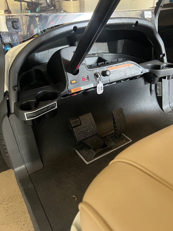 Photo 10 of BRAND NEW GLACIER WHITE 2023 CLUB CAR ONWARD 2-PASSENGER ELECTRIC GOLF CART W BEIGE SEATS- SIDE MIRRORS (ALL SALES ON GOLF CART ARE FINAL, NO REFUNDS/RETURNS)