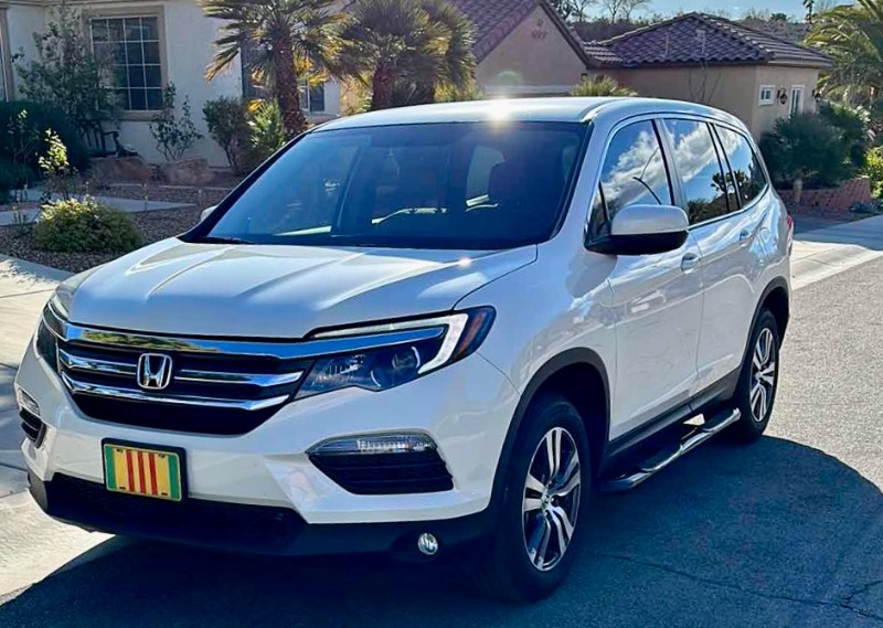 Photo 2 of 2018 WHITE HONDA PILOT W 6CYL-MILEAGE 41575-GREAT CONDITION