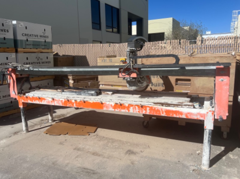 Photo 1 of ARCHILLI AFR MOTORIZED BENCH SAW (USED, WORKS)