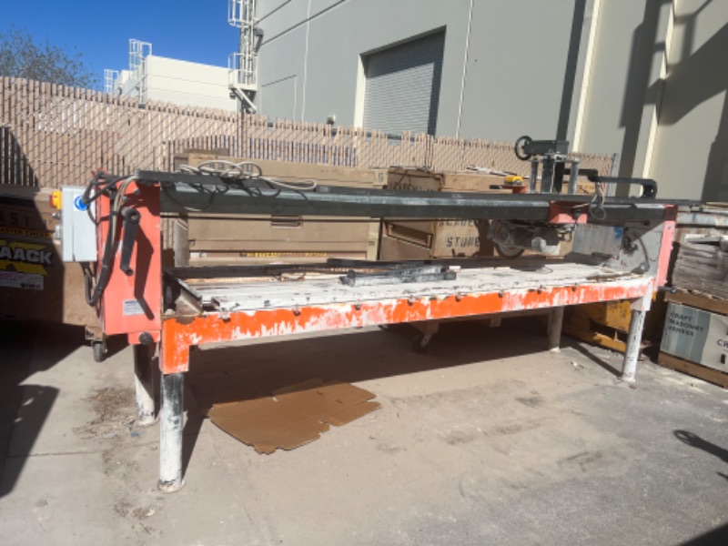 Photo 9 of ARCHILLI AFR MOTORIZED BENCH SAW (USED, WORKS)