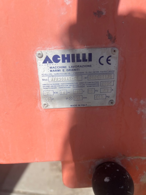 Photo 5 of ARCHILLI AFR MOTORIZED BENCH SAW (USED, WORKS)