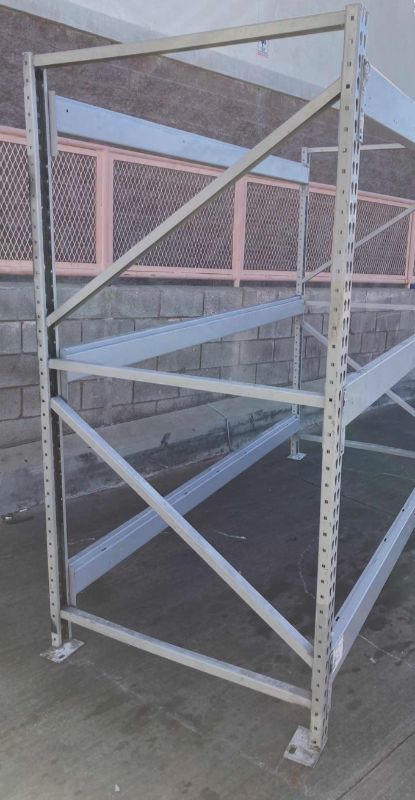 Photo 1 of MATIX HEAVY DUTY STEEL RACK W NO SHELVES 102” X 44” H 85”