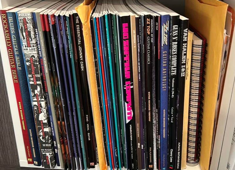 Photo 1 of MUSIC BOOK ASSORTMENT 