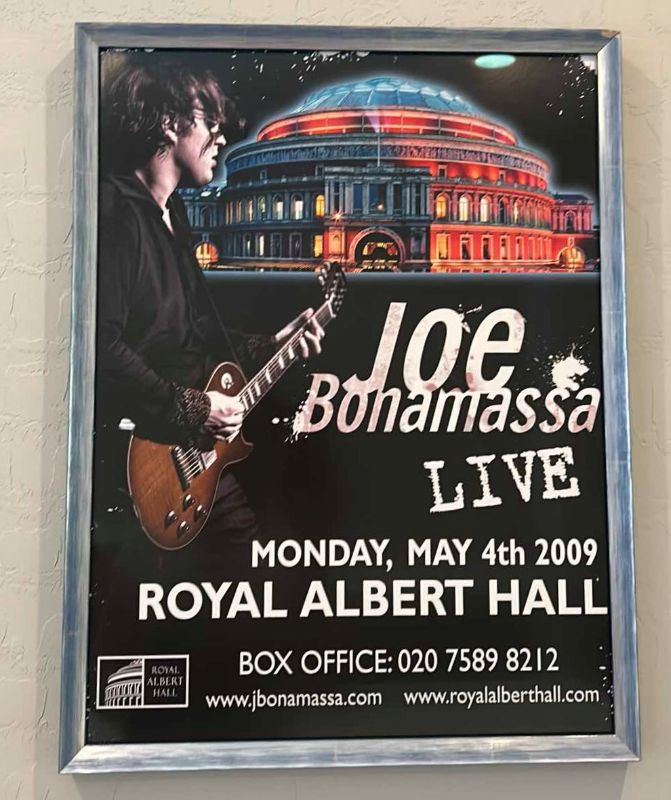 Photo 1 of JOE BONAMASSA ARTWORK FRAMED 19” x 25”