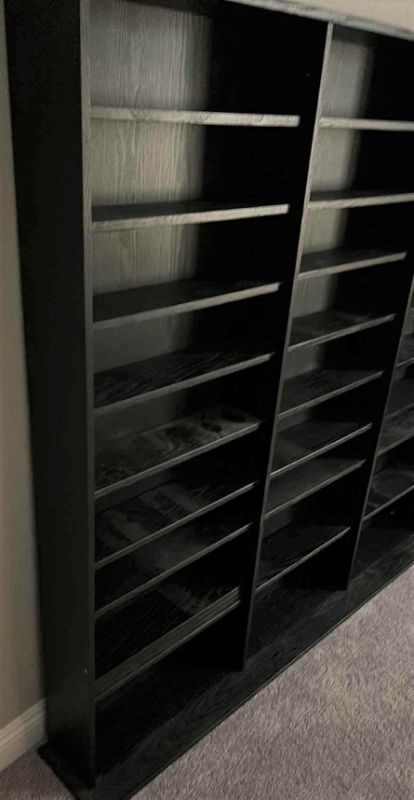 Photo 1 of CD DVD BOOK SHELVES 66” x 9.5” x H61.5”