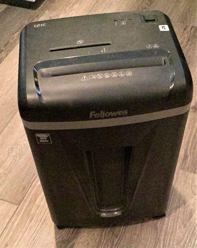 Photo 1 of FELLOWS PAPER SHREDDER