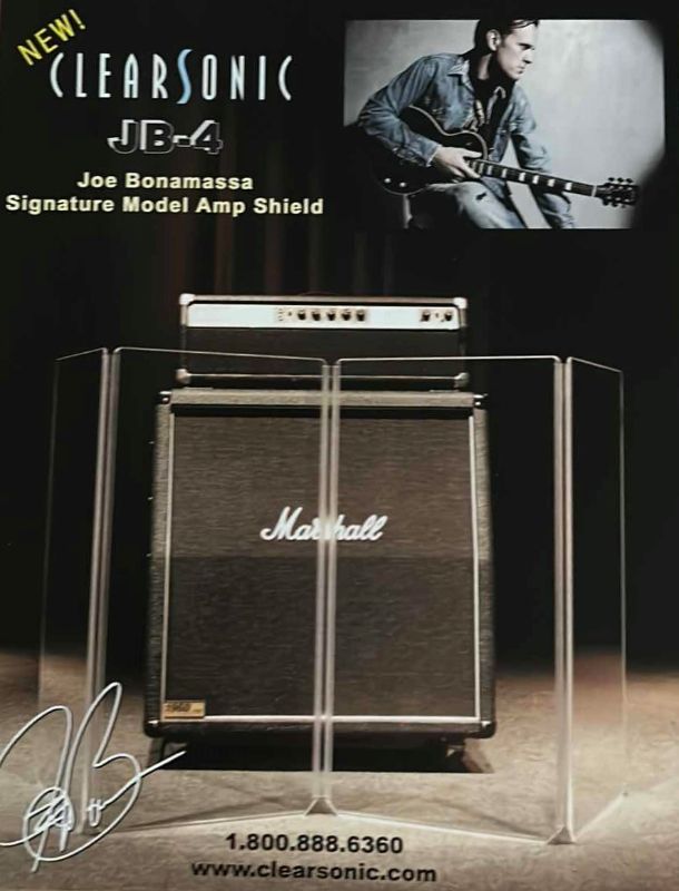 Photo 2 of NEW IN BOX JOE BONAMASSA SIGNATURE AMP BAFFLE BY CLEARSONIC 