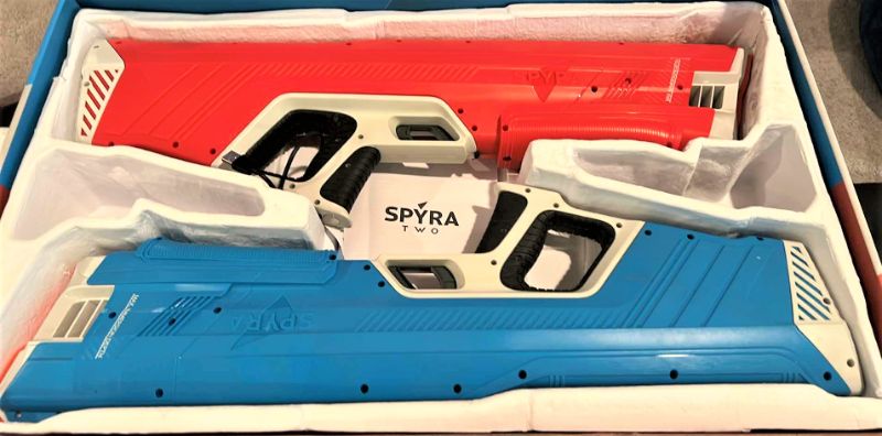 Photo 1 of NEW IN BOX SPYRA TWO DUEL LASER GUN PACK