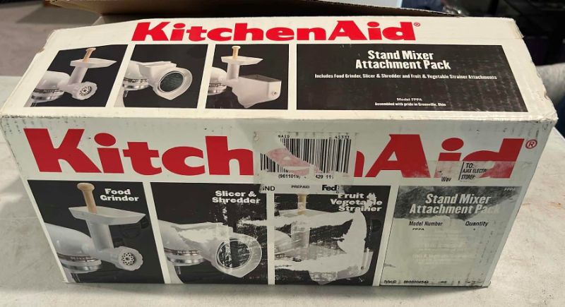 Photo 1 of KITCHENAID STAND MIXER ATTACHMENT PACK