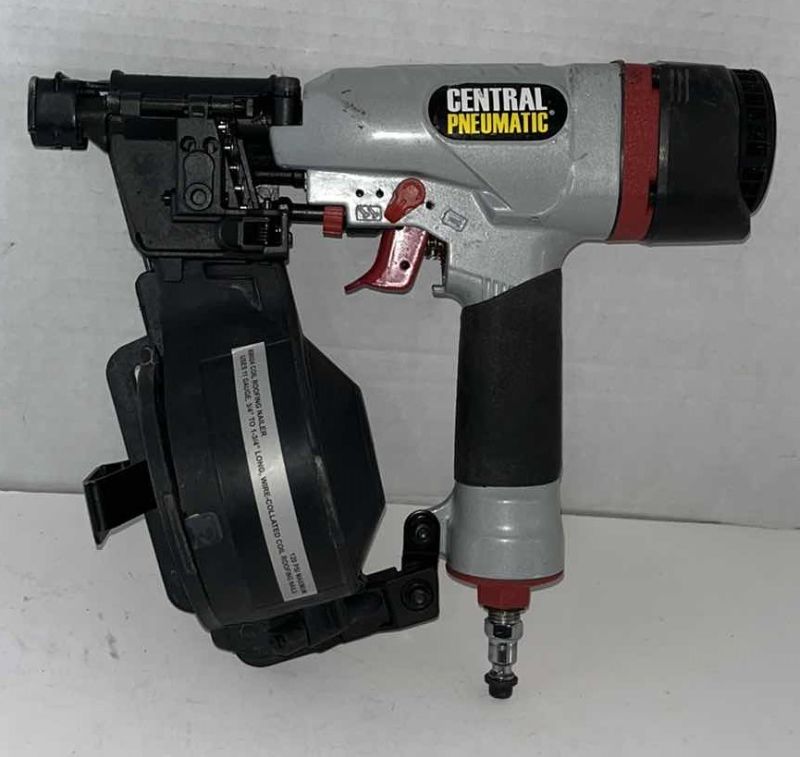 Photo 1 of COIL ROOFING NAIL GUN CENTRAL PNEUMATIC