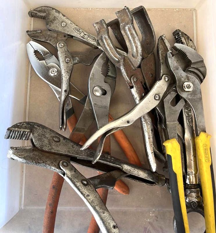 Photo 1 of ASSORTMENT OF PLIERS