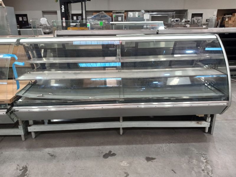 Photo 2 of HUSSMANN 4 PIECE COMMERCIAL DELI DISPLAY REFRIGERATOR MODELS Q3-DC-8R (NEEDS COMPRESSOR)