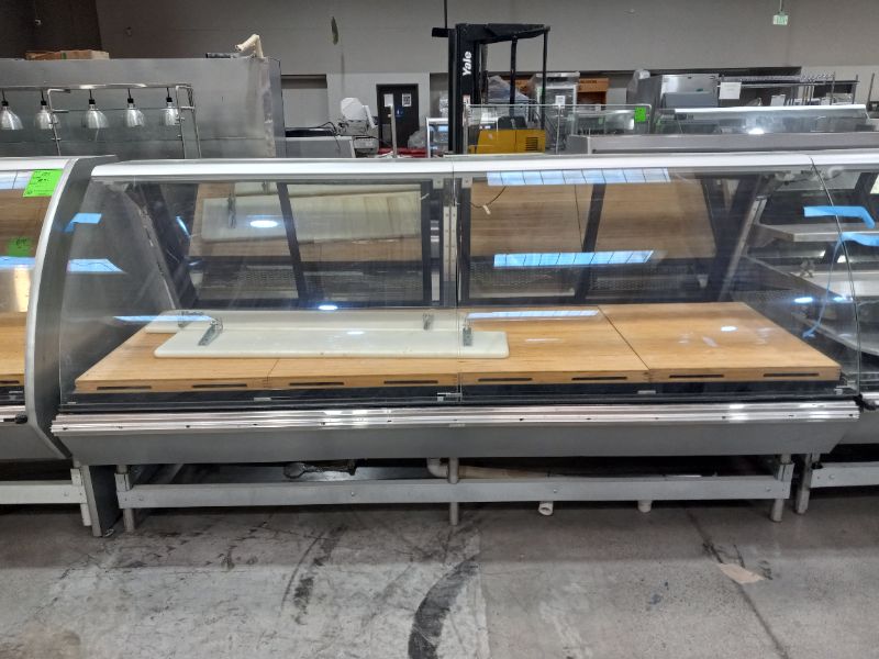 Photo 3 of HUSSMANN 4 PIECE COMMERCIAL DELI DISPLAY REFRIGERATOR MODELS Q3-DC-8R (NEEDS COMPRESSOR)