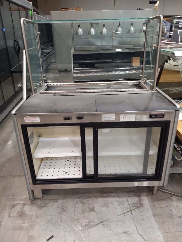 Photo 5 of HUSSMANN 4 PIECE COMMERCIAL DELI DISPLAY REFRIGERATOR MODELS Q3-DC-8R (NEEDS COMPRESSOR)