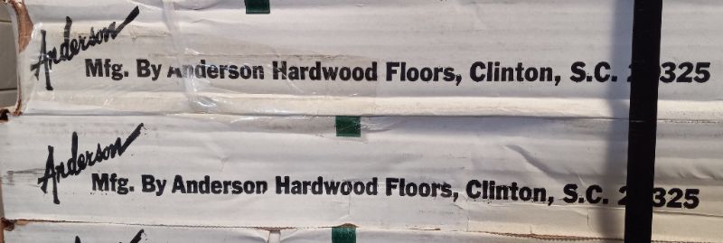 Photo 1 of ANDERSON HARDWOOD FLOORS OAK OLD FURNACE OAKDALE PLANK FLOORING 3RO296 APPROX 44sqft 3” X 42" H0.5” 