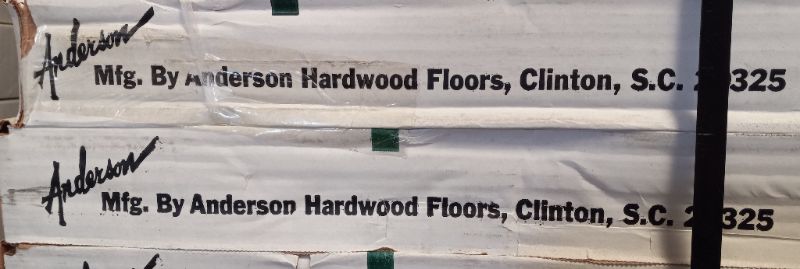 Photo 4 of ANDERSON HARDWOOD FLOORS OAK OLD FURNACE OAKDALE PLANK FLOORING 3RO296 APPROX 44sqft 3” X 42" H0.5” 