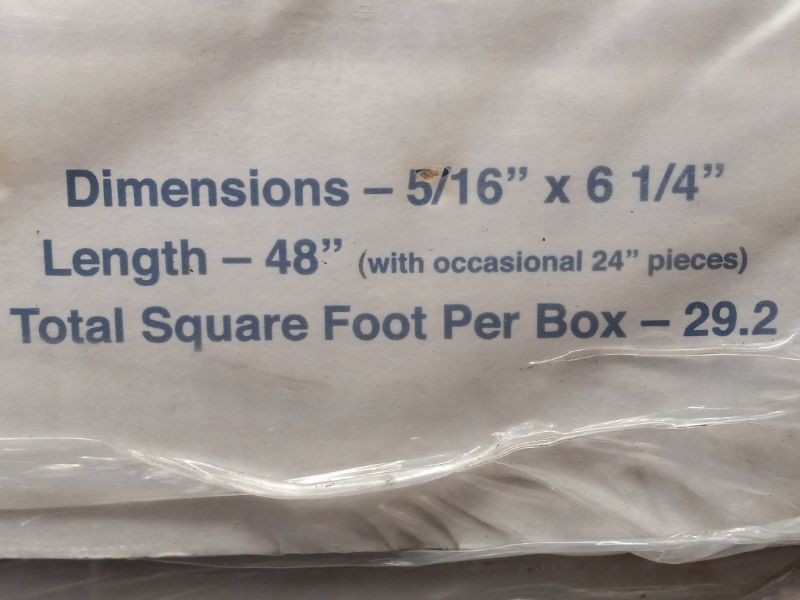 Photo 1 of BR-111 SANTOS MAHOGANY FLOORING PFENGSM6 APPROX 48PCS 58.4sqft 6.25” X 48" H5/16” 