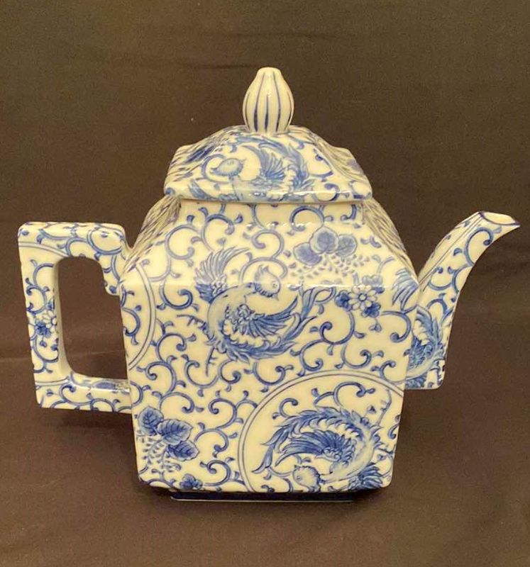 Photo 1 of ORIENTAL CERAMIC TEAPOT