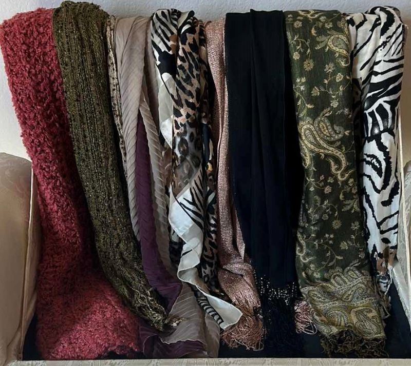 Photo 4 of A VARIETY OF SCARVES