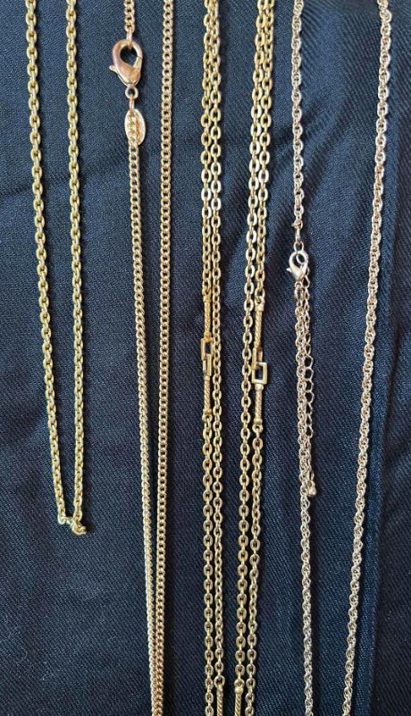 Photo 2 of 4 GOLD TONED COSTUME NECKLACES