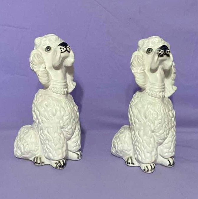 Photo 1 of DECORATIVE CERAMIC POODLES