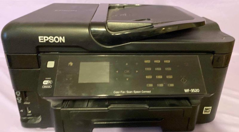 Photo 2 of EPSON WORKFORCE ALL IN ONE INKJET PRINTER