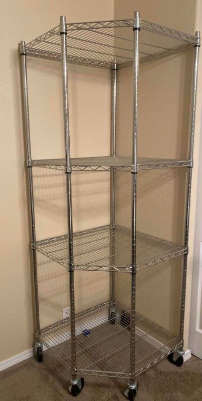 Photo 1 of CORNER WIRED NSF STORAGE RACK