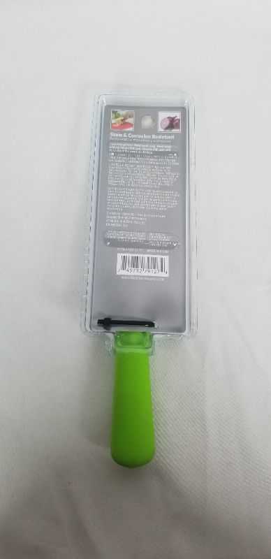 Photo 2 of 3.5INCH PARING KNIFE GREEN NON SLIP GRIP HANDLE NEW