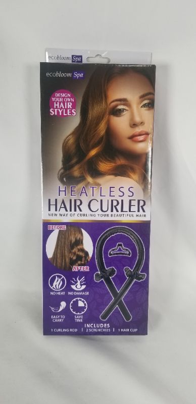 Photo 1 of HEATLESS HAIR CURLER NO HEAT NO DAMAGE EASY TO CARRY SAVE TIME NEW 