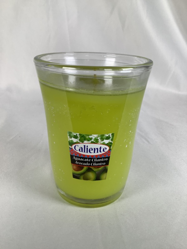 Photo 1 of AVOCADO CILANDRO SCENTED 8 OZ GLASS JAR CANDLE NEW