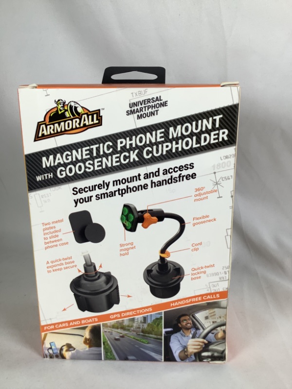 Photo 4 of  MAGNETIC PHONE MOUNT WITH GOOSENECK CUPHOLDER FITS CUPHOLDERS IN MOST CARS TRUCKS RVS AND BOATS NEW 