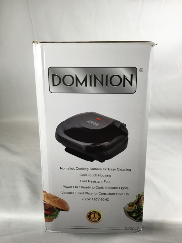 Photo 1 of  2 SERVING CONTACT GRILL HEALTHY LOW FAT COOKING DUAL NON STICK COOKING SURFACE INCLUDES DISHWASHER SAFE DRIP TRAY COMPACT DESIGN FOR CONVENIENT STORAGE SELF ADJUSTING LED NEW
