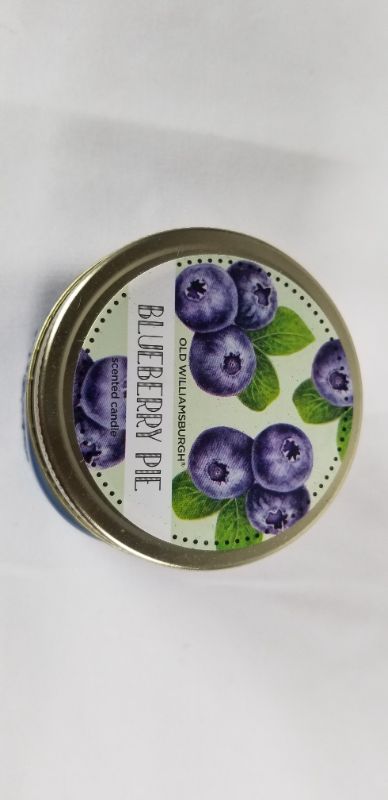 Photo 2 of BLUEBERRY PIE 3 OZ SCENTED CANDLE NEW