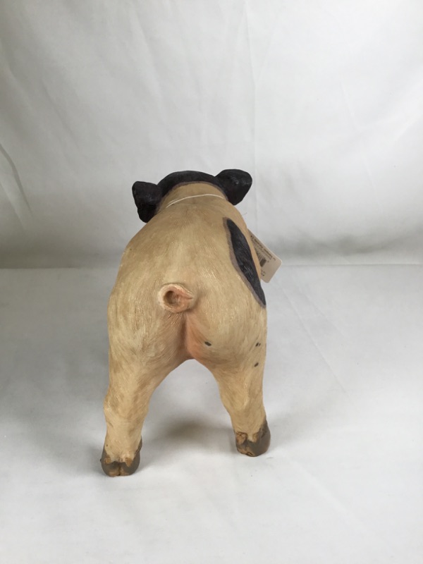 Photo 4 of BROWN AND TAN STANDING PIG STATUE NEW