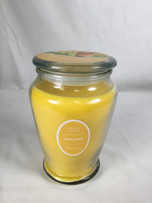 Photo 1 of PINEAPPLE JAR 18 OZ CANDLE NEW