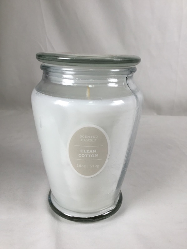 Photo 1 of CLEAN COTTON 18 OZ JAR CANDLE NEW