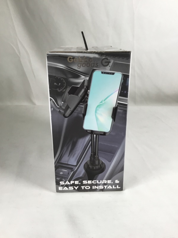 Photo 1 of CUP HOLDER DUAL PHONE CAR MOUNT FLEXIBLE GOOSENECK TENSION GRIP PHONE HOLDER 360 DEGREE ROTATION EXPANDABLE BASE FITS MOST CUP HOLDERS NEW