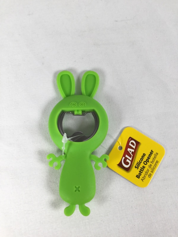 Photo 1 of GREEN BUNNY SILICONE BOTTLE OPENER NEW