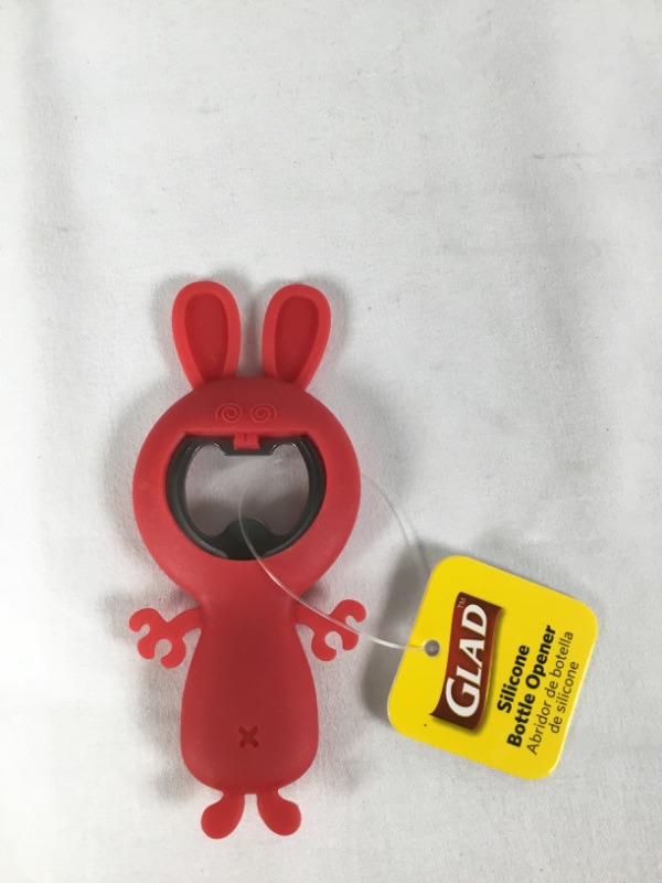 Photo 1 of RED BUNNY SILICONE BOTTLE OPENER NEW