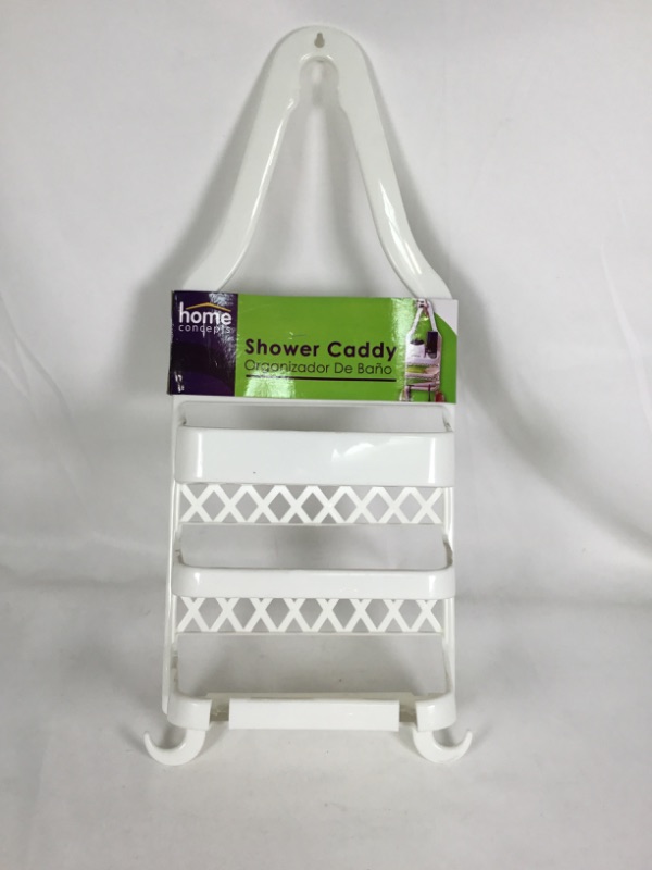 Photo 1 of SHOWER CADDY ORGANIZER FOR BATHROOM WHITE NEW 