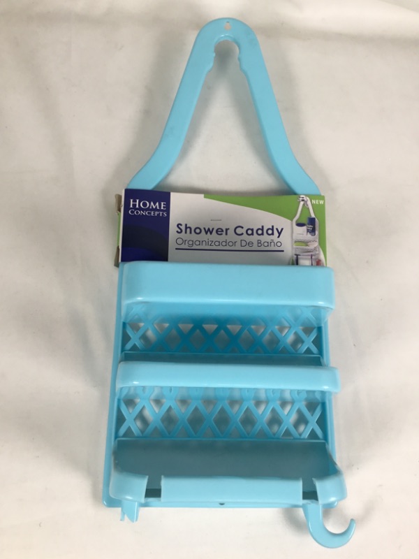 Photo 1 of SHOWER CADDY ORGANIZER FOR BATHROOM BLUE NEW 