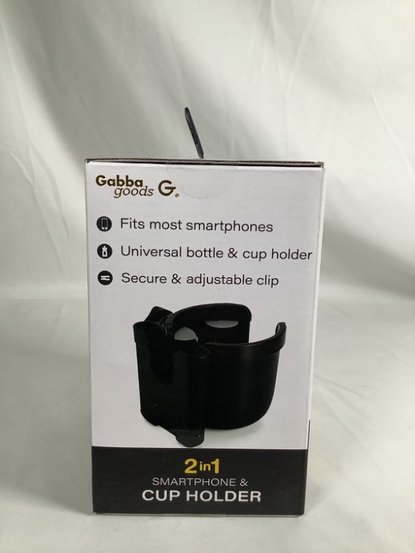 Photo 4 of 2 IN 1 SMARTPHONE AND CUP HOLDER FOR BIKES STROLLERS SHOPPING CARTS WHEELCHAIRS AND MORE NEW