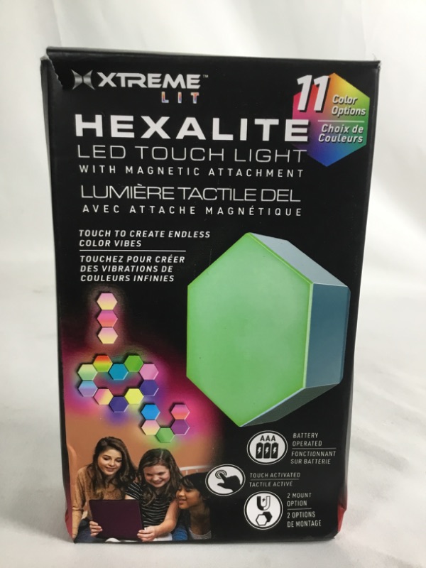 Photo 1 of HEXALITE LED TOUCH LIGHT WITH MANETIC ATTACHMENT TOCH ACTIVATED 2 MOUNT OPTION 11 COLOR OPTIONS NEW