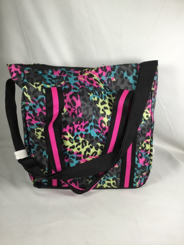 Photo 3 of NYLON LAPTOP TOTE CHEETAH TIE DYE WITH SHOULDER STRAP NEW