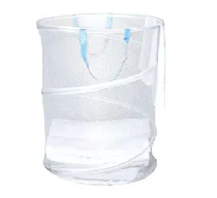 Photo 1 of  MESH POP UP LAUNDRY BASKET WITH ANTIMICROBIAL PROTECTION FROM ODORS  15.75 X 23.6 X 23.2 INCHES NEW