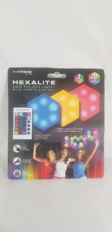 Photo 2 of HEXALITE LED TOUCH LIGHT WITH REMOTE CONTROL TOUCH ACTIVATION NEW