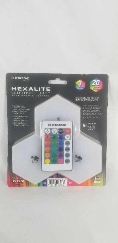 Photo 3 of HEXALITE LED TOUCH LIGHT WITH REMOTE CONTROL TOUCH ACTIVATION NEW