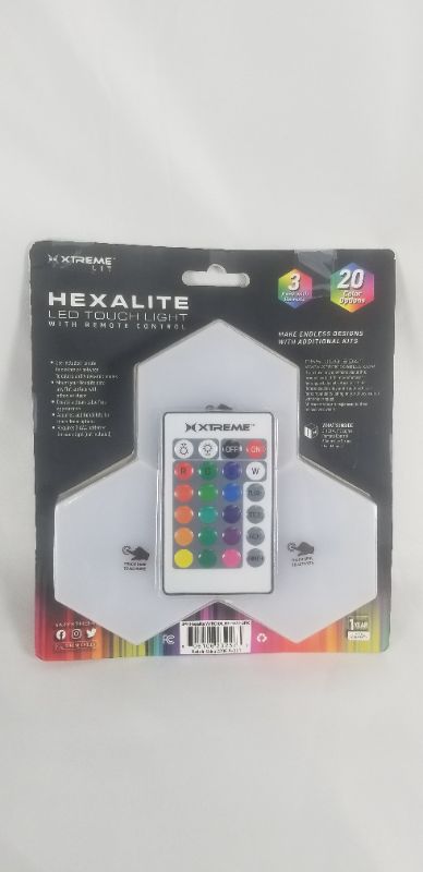 Photo 2 of HEXALITE LED TOUCH LIGHT WITH REMOTE CONTROL TOUCH ACTIVATION NEW