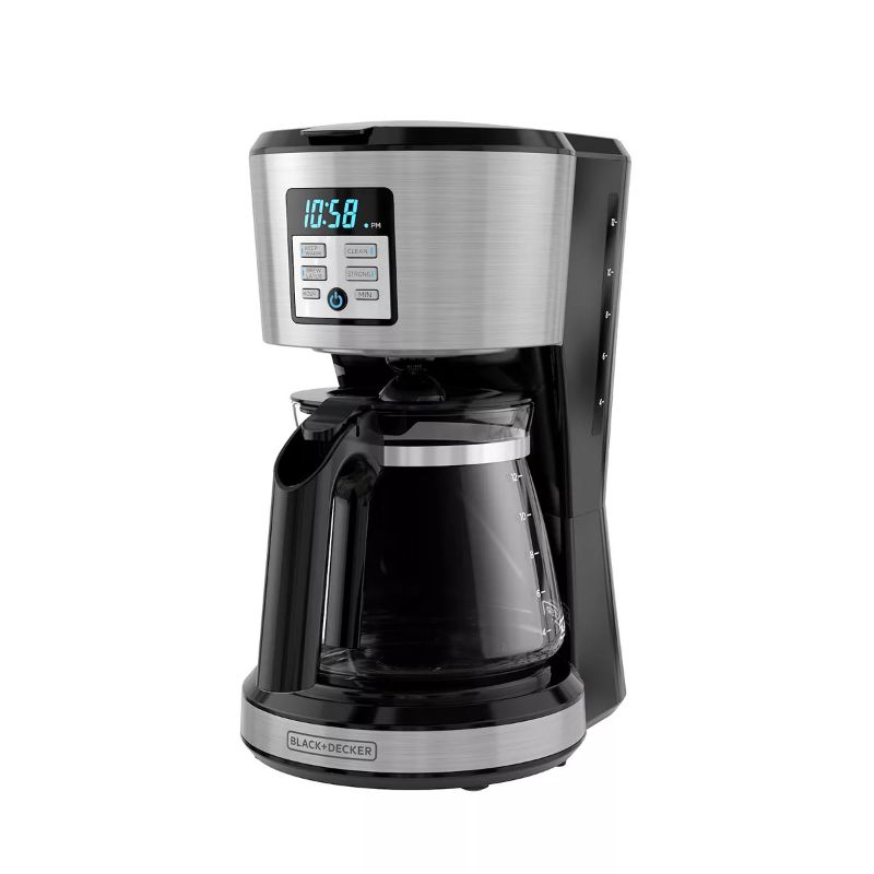 Photo 1 of 12 CUP PROGRAMMABLE COFFEE MAKER WITH EXCLUSIVE VORTEX TECHNOLOGY IMPROVED WATER FLOW FOR MAXIMUM FLAVOR AUTO SHUT OFF BREW STRENGTH SELECTOR NEW