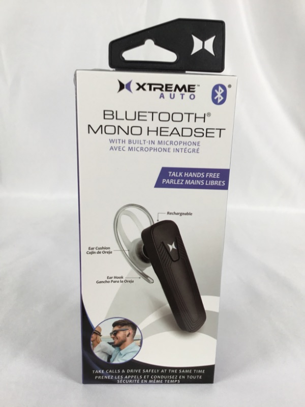 Photo 3 of BLUETOOTH MONO HEADSET WITH BUILD IN MICROPHONE  RECHARGEABLE EAR CUSHION EAR HOOK EXCELLENT SOUND QUALITY NEW